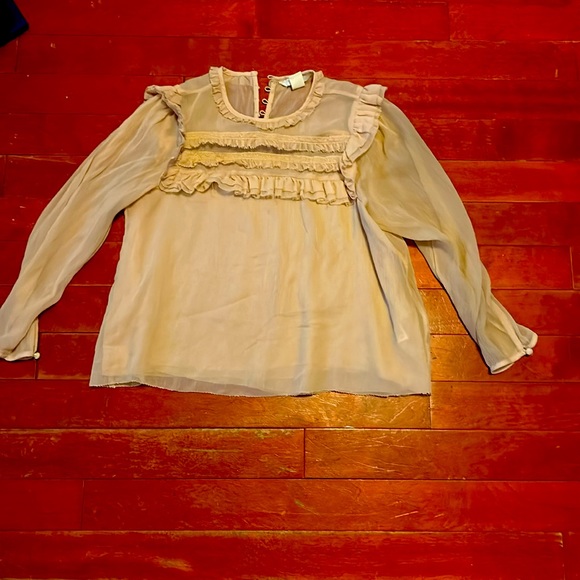 H&M Ruffle Blouse - Picture 1 of 8